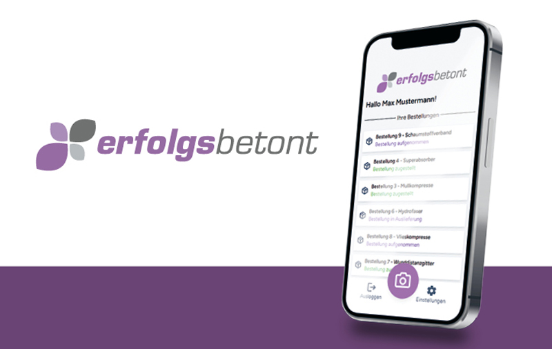 Wundversorgung per App bestellen